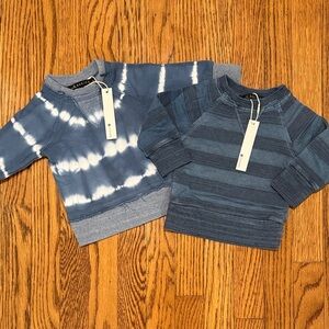 Stylish Blue Kids Tops Set 3M